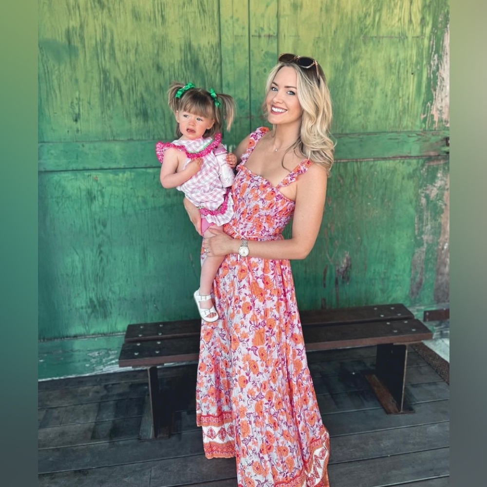 Stage Of Love Floral Maxi size small